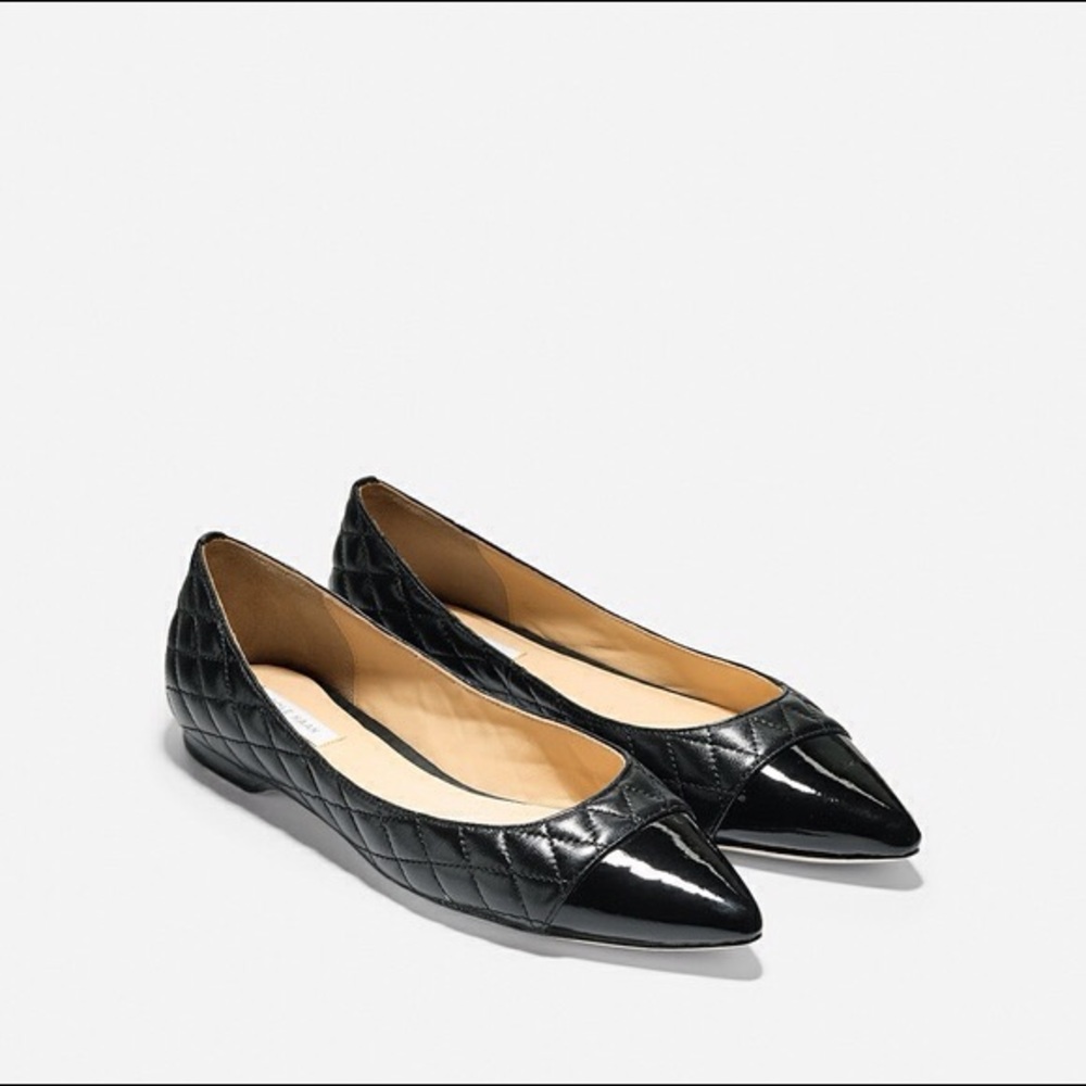 COLE HAAN FELICITY BLACK FLAT
